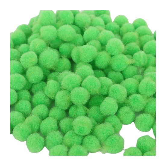 300 шт. помпонов для рукоделия 10 мм пушистые фетровые шарики однотонные пушистые помпоны для кукол гирлянда DIY поделки украшения