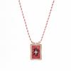 Accessories Square Brand Bohemian Literary Retro Style Tarot Necklace Women'S Rope Long Necklace