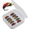 Artificial Fast Sinking Flies Scud Fly Bug Fishing Lure Insect Worm Bait