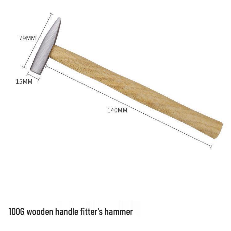 Прочный Восьмигранный Молоток с Квадратным Бойком и Деревянной Рукояткой для Работ по Демонтажу и Кирпичной Кладке