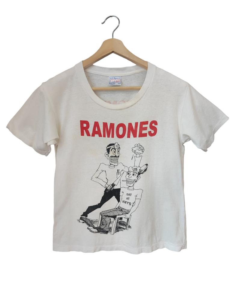 Vintage 90s Ramones Eat At Joey's Concert Shirt Ramones Labotomy Punk Ramones Concert Tour Vintage 90s T Shirt sz Medium