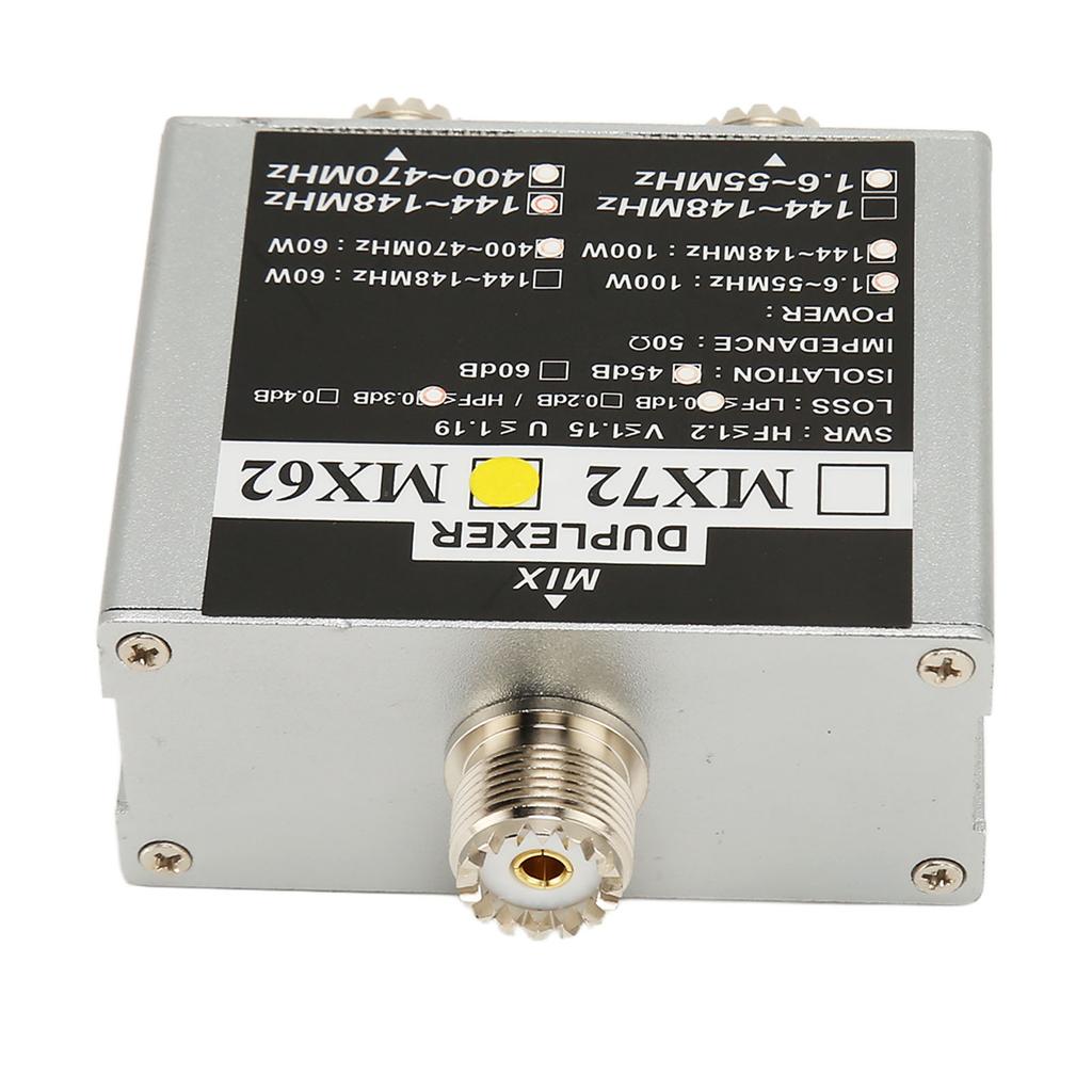 Антенный комбайнер VHF UHF HF Короткие волны 3-диапазонный транзитный станционный комбайнер Дуплексер