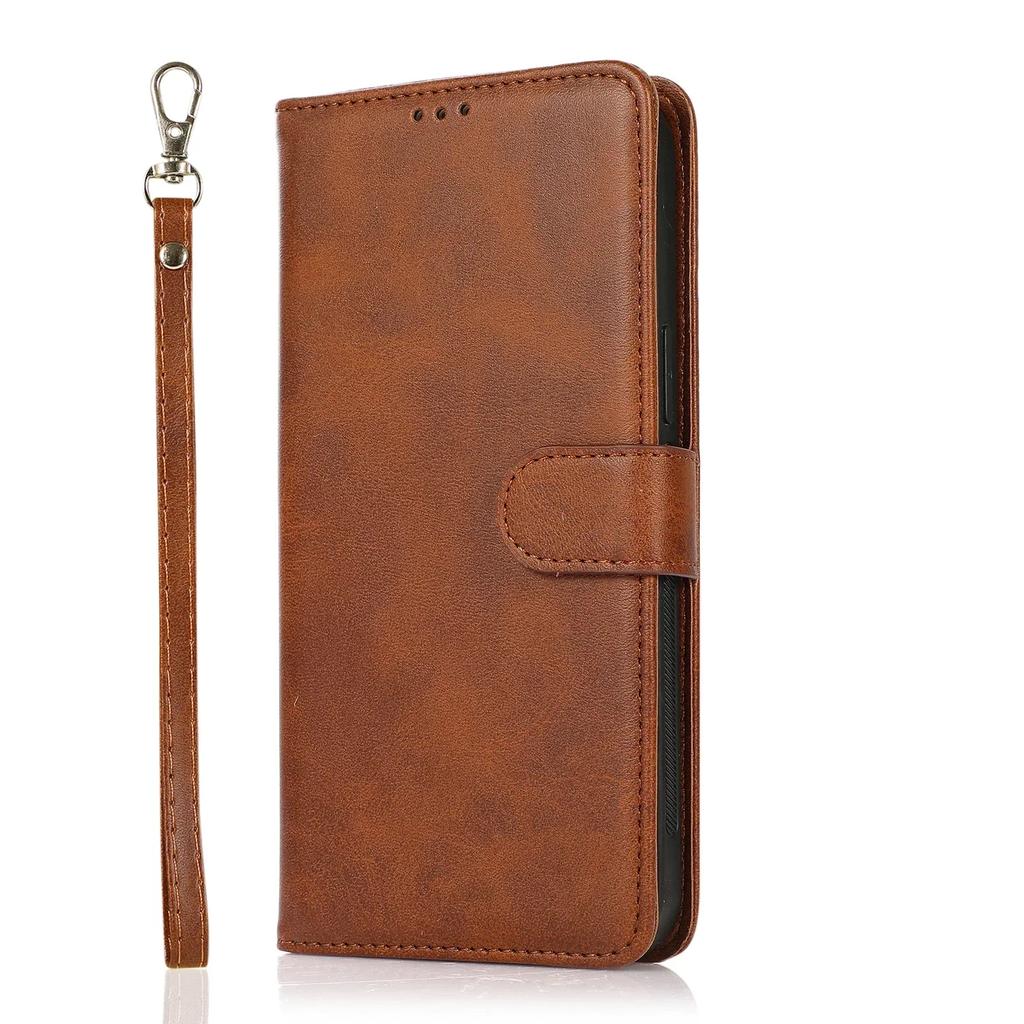 2 in 1 Detachable Card Slot Leather Magnetic Wallet Flip Case For Samsung Galaxy A55 A15 A16 S25 Ultra S24 Plus S23 FE S22 Cover