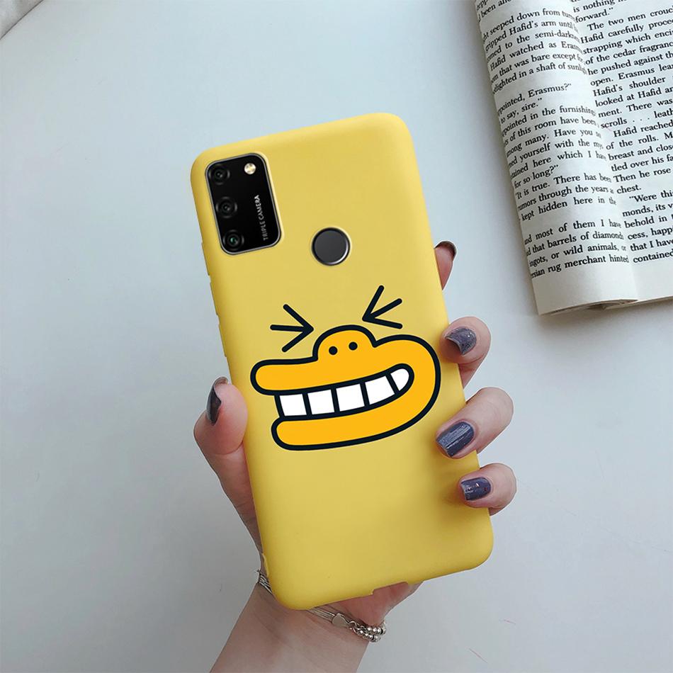 Для Huawei Honor 9A Чехол 2020 Силиконовая Крышка Мягкий Бампер Чехол Для Huawei Honor 9A Чехлы для Телефона MOA-LX9N Honor9A Сердце Любви Funda