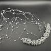 Elegant Pearl Tassels Hair Accessories Romantic Wedding Hair Piece  Banquet Event