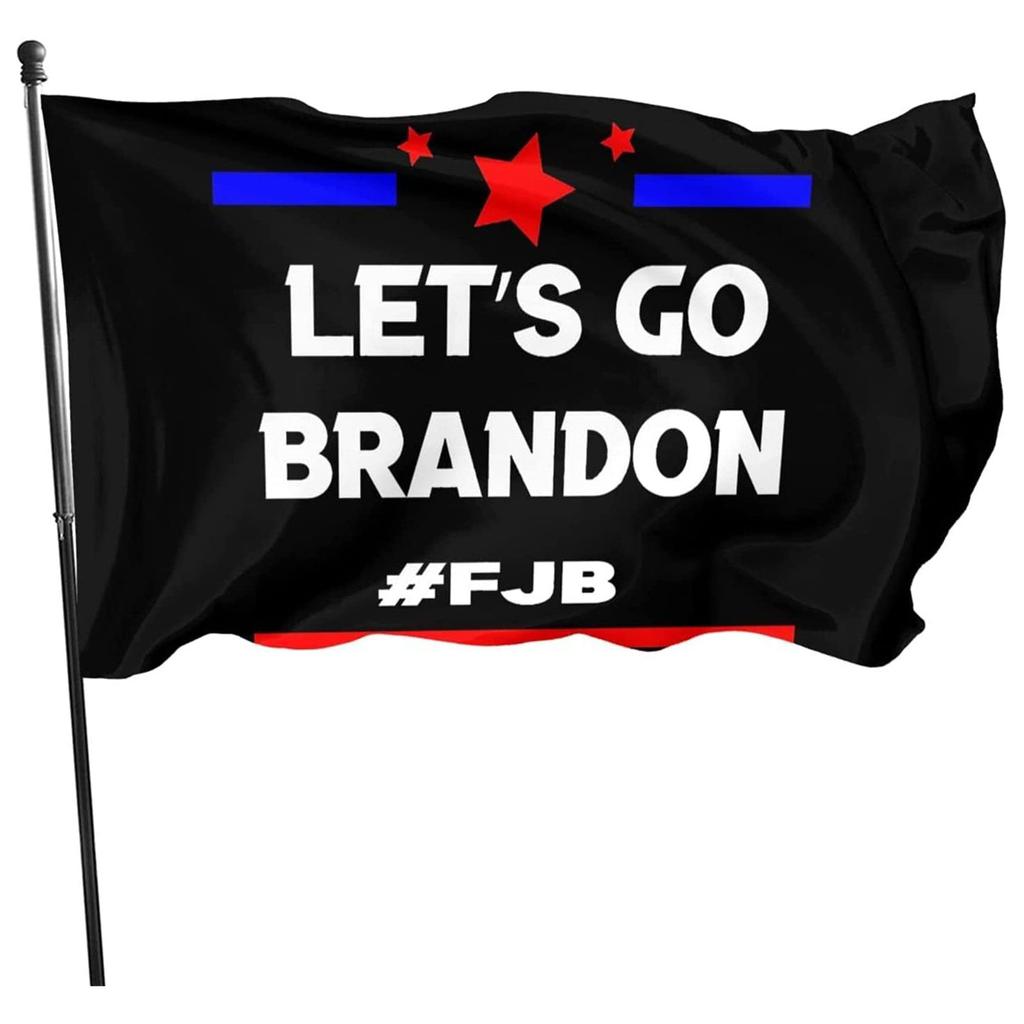 LET'S  BRANDON Flag 90*150cm Outdoor Banner Interior Decoration