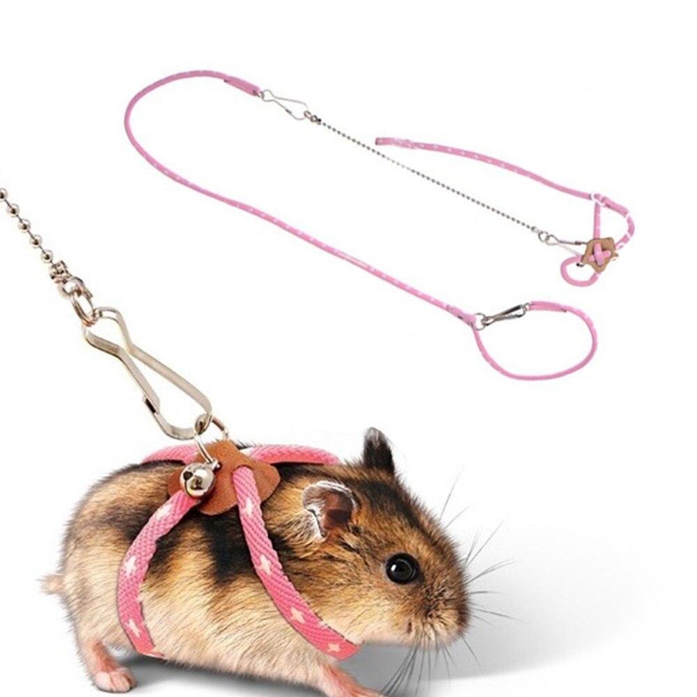 Correa De Seguridad Ajustable Para Hámster, Correa De Tracción Para Cachorro, Animal Pequeño, Loro, Hámster, Ardilla, Conejillo De Indias