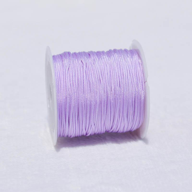 Нейлоновый шнур 0,8 мм * 20 м, нить для браслетов, сделай сам, 1 рулон, для ожерелья, ювелирных аксессуаров