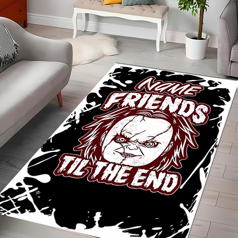 Custom personalization Chucky Area Rug - Perfect For Kitchen, Bathroom,Laundry Room Decor Large Size Available,Gift All Seasons