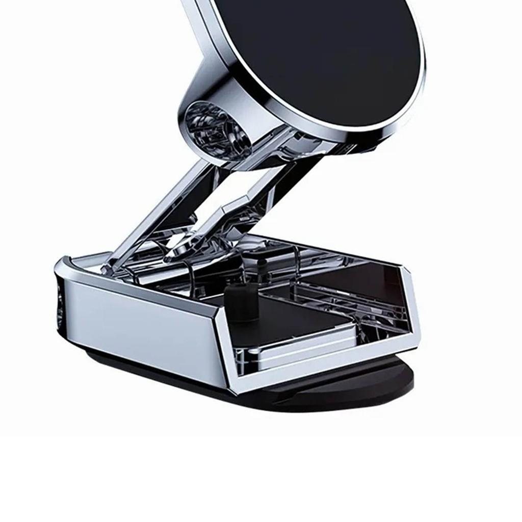 Магнитный автомобильный держатель для телефона, складной, вращающийся на 360 градусов, держатель для телефона на приборной панели, подставка для телефона