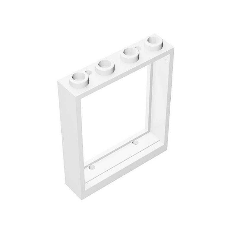 50 г MOC 6154 Строительные блоки с мелкими деталями, соединяющиеся между собой, с оконной рамой 1x4x4