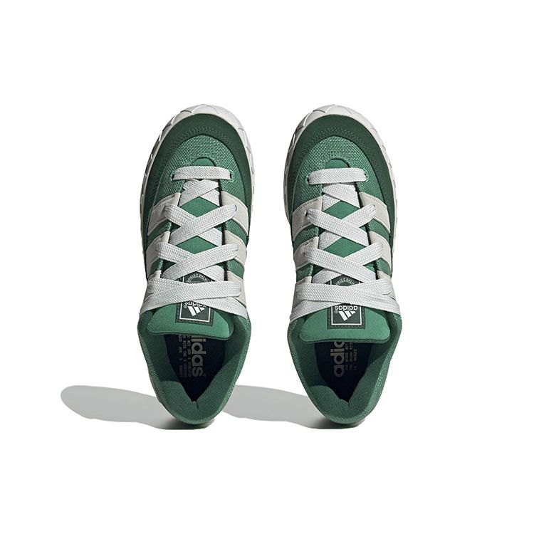 adidas Adimatic Semi Court Green Кроссовки унисекс Crystal-White Gum-3 HQ6908
