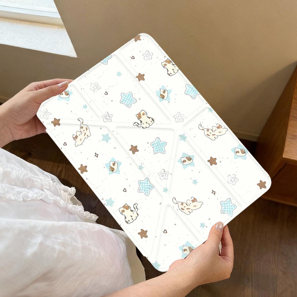 Чехол-книжка для планшета с Y-складыванием для Huawei 11 2021-2023 iPad 4/5-го 10.9 iPad 11-го 2025 SamsungS7 11 iPad10.2 7/8/9-го SamsungS9 S10 Plus 12.4