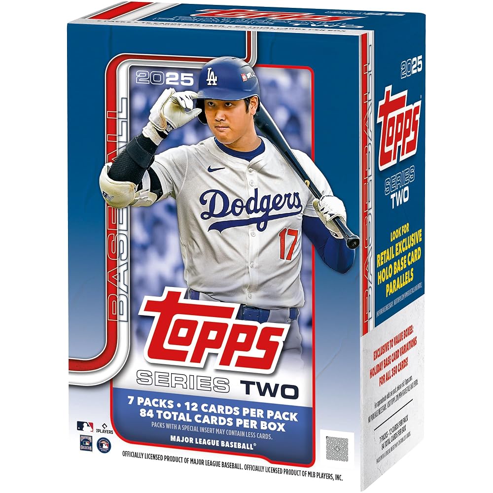 2025 Topps Бейсбол Серия 2 Value Pack