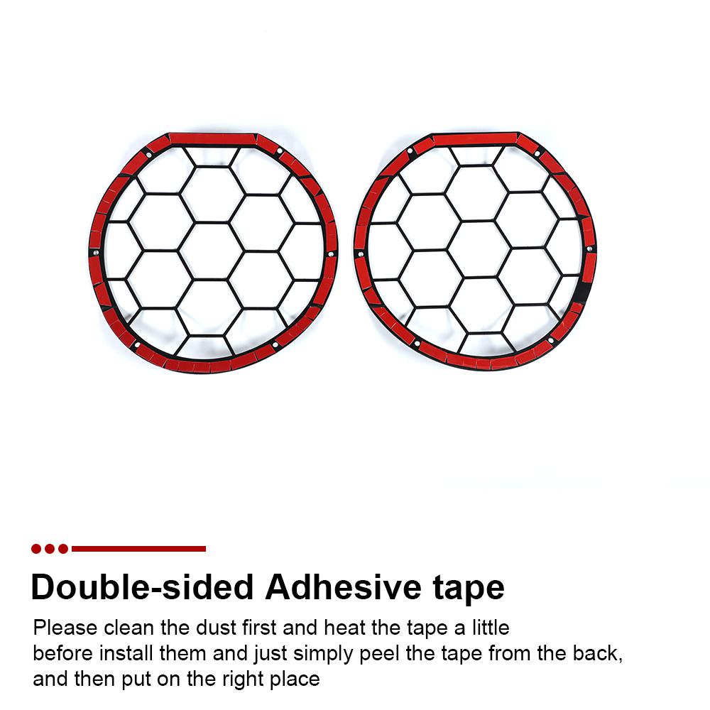 Крышка передней фары автомобиля, накладка на абажур, защитные наклейки для Suzuki Jimny 2019 2020 2021 2022 2023, внешние аксессуары