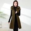 Autumn and winter new fashion down cotton vest women's outer wear medium and long knee waist cotton vest vest jacket