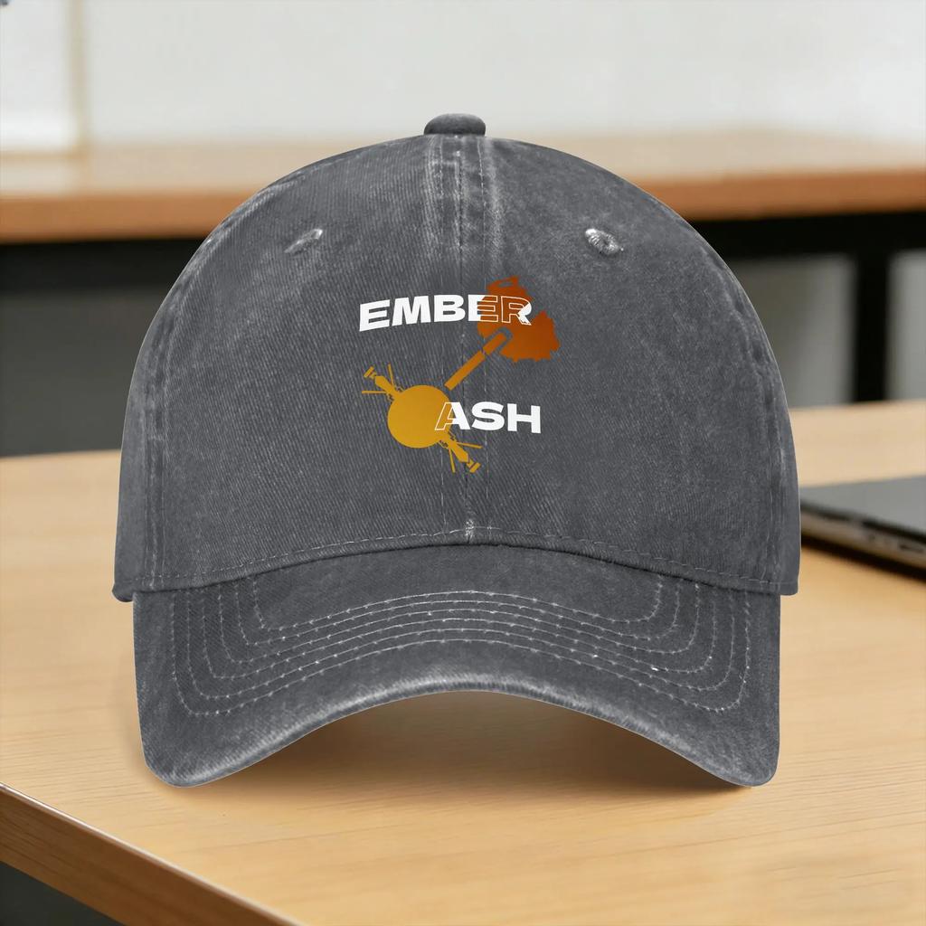 Ember Twin Ash Twin Outer Wilds Washed Baseball Cap Casual Sun Hip Hop Hats Summer UnisexTeens Outdoor Sports Baseball Caps