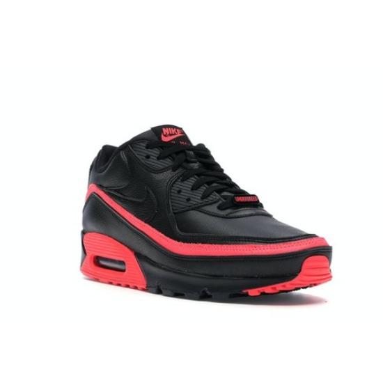Nike Air Max 90 x Undefeated Черный Солнечно-красный 2019 - CJ7197-003