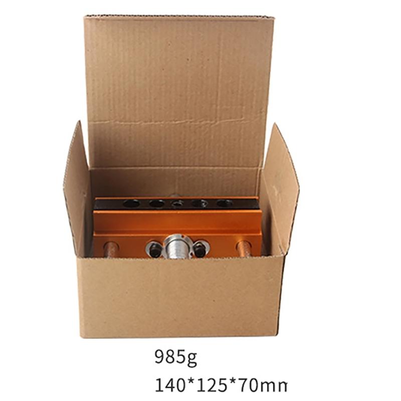 Самоцентрирующиеся наборы кондукторов для шкантов Регулируемая ширина Наборы кондукторов для шкантов для прямого соединения Отверстия 6 втулок 3 размера сверл