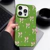 Чехол для телефона с цветочным узором для iPhone 17 Air 16 15 14 Pro Max 13 12 Pro 11 17 16e Ударопрочный Мягкий Силикон Кожаная Текстура Чехол