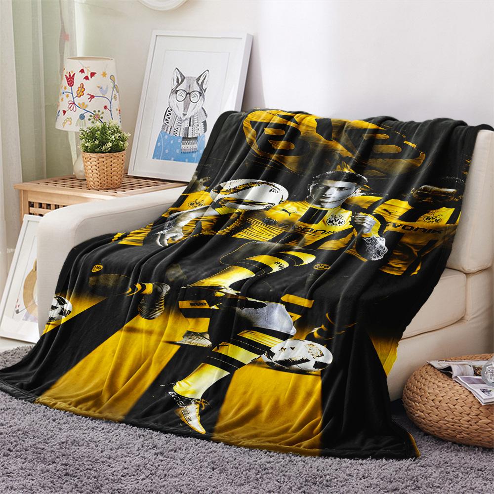 BVB Print FlAannel Blanket, High quality Comfortable for All Seasons, Home Decor, Warmth and Comfort