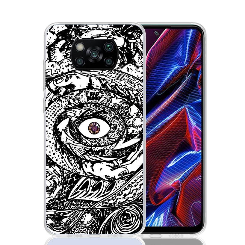 Bad Bunny X100pre Phone Case For Xiaomi Poco F7 Ultra X7 X6 Pro X5 Redmi 15 15C 13 13C 12 12C 10 10A 10C 9 9A 9C 9T Shell Poco X