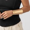 Metal Cuff Bangles Smooth Surface Exaggerated Bracelet Personality Wide Open Bangle  Gift