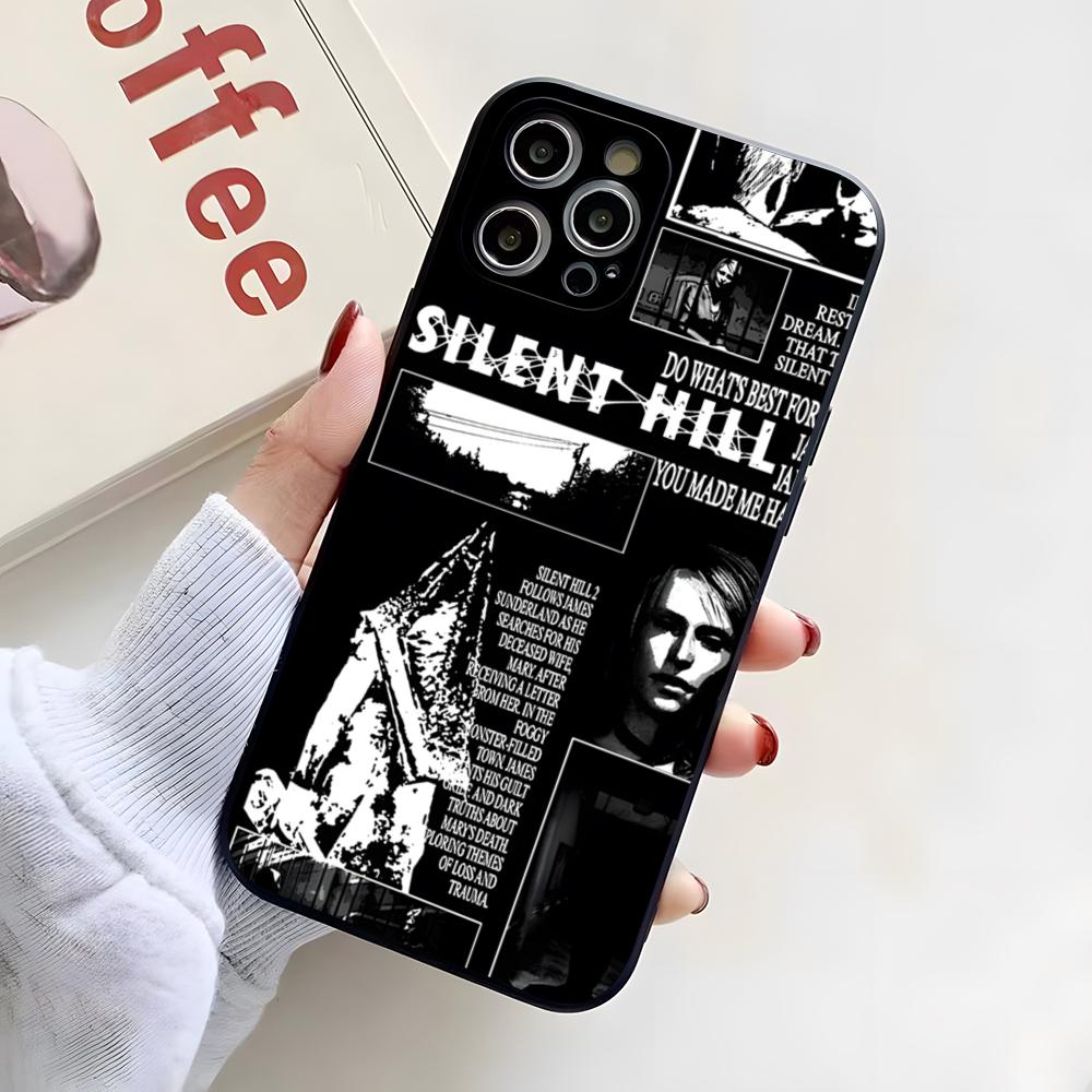 Чехол для телефона игры Silent Hill для iPhone 17 Pro Max 16 15 14 Pro Max 13 11 X Xs Xr 8 7Plus Силиконовый чехол