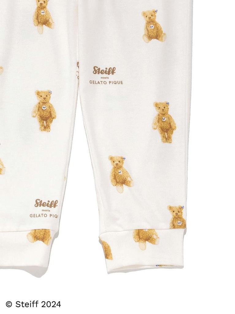 Gelato Pique Лимитированная серия Steiff Детские длинные брюки с принтом Джеймса PKCP245465 CRM