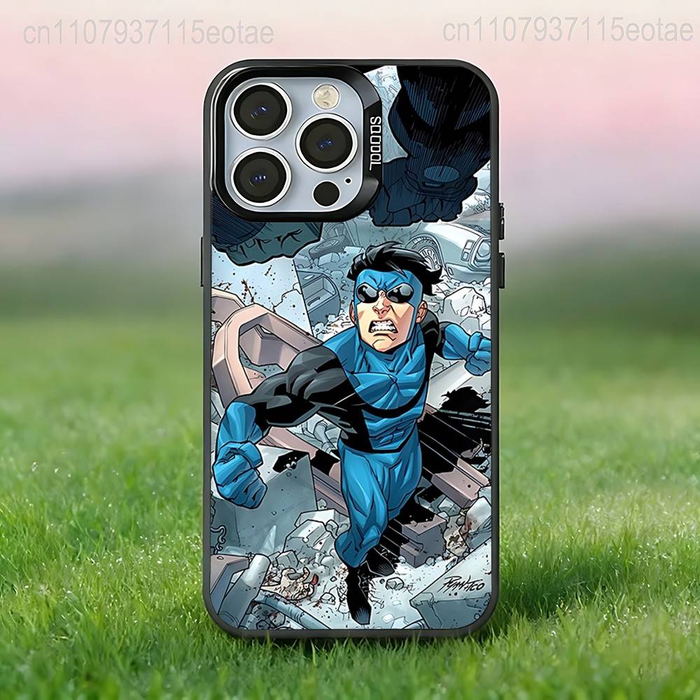 Adult animation l-Invincible Phone Case For iPhone 17,16,15,14,13,12,11,Pro,Max,Plus,E,Air,Mini Anti Fall Black Bumper
