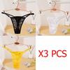 Adjustable Lace Thongs Panties Women's Sexy Lace Underwear Ultra-thin Seamless Thong Underpants Lingerie
