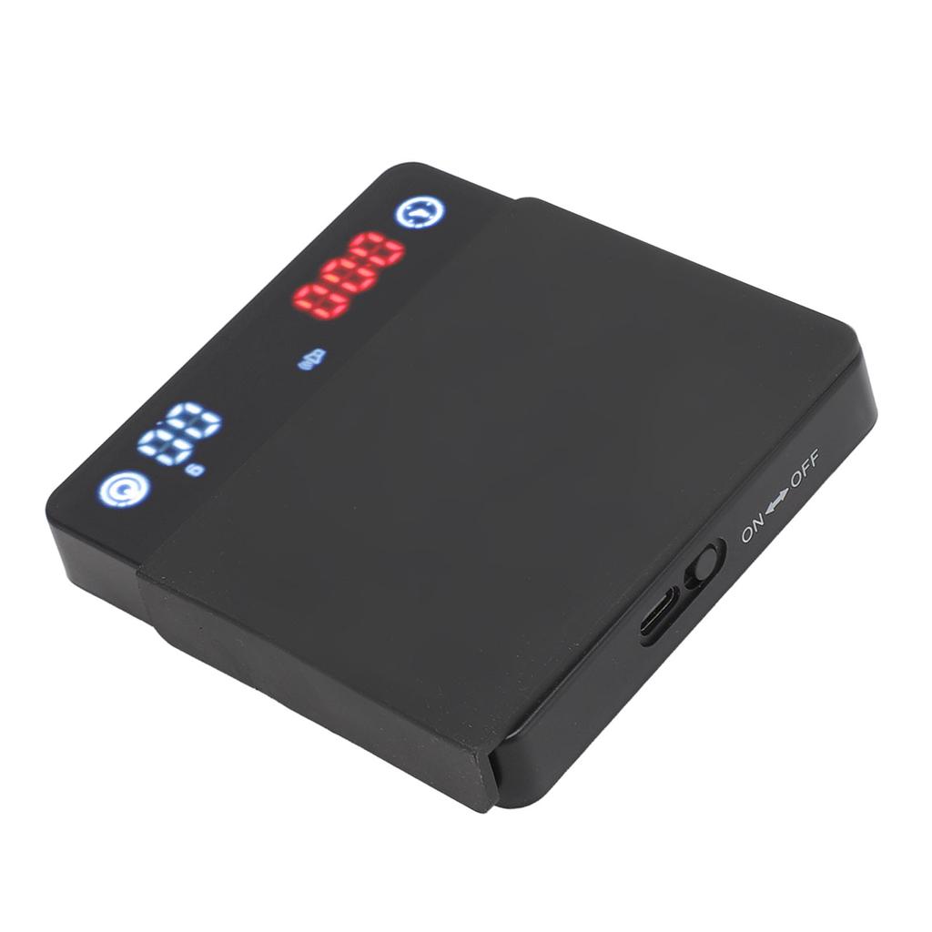 Кофейные весы Мини Перезаряжаемые Портативные Цифровые Кофейные Весы с Таймером Съемная Силиконовая Прокладка для