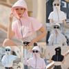 Face Mask Hat Fisherman Cap Climbing Neck Flap Cap Protection Face Cap Cycling Sun Hat Ice Silk