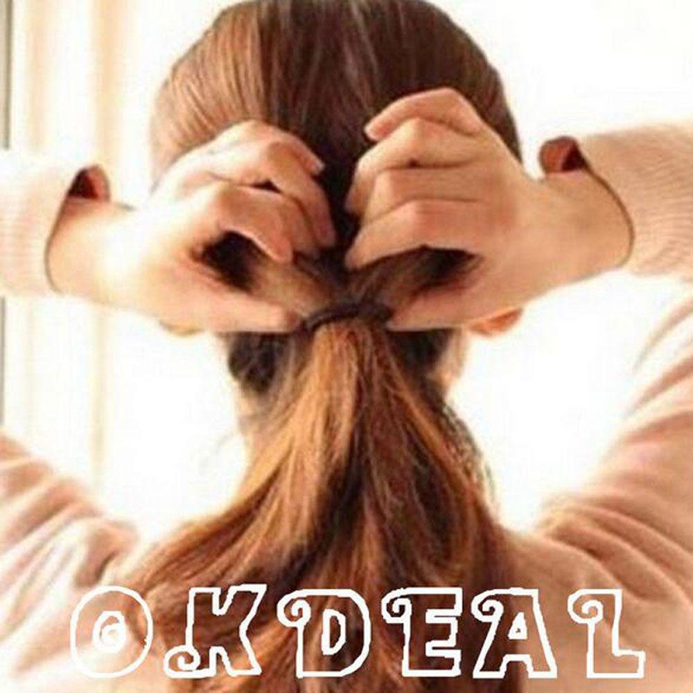 Elastic Women Girl Ponytail Bracelets Hair Rope Hair Band Seamless Hair Ties Hair Accessories