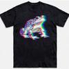 Glitch Art Frog TrippyD Psychedelic Retro Graphic Tee Gift Men Women