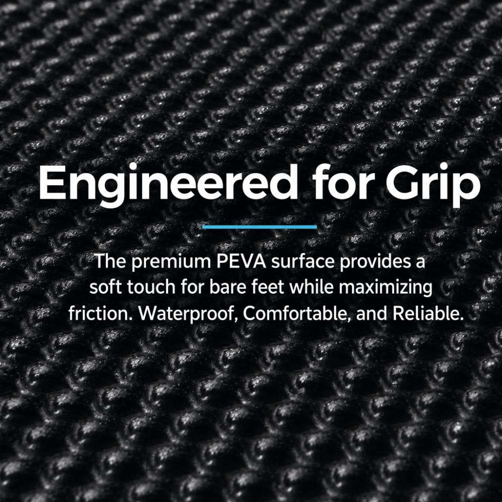 12 PCS PEVA Safety Strip Black Blue Shower Sticker Non-Slip Skid Strip Home Supply