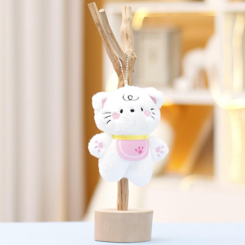 Panda Bear Brown Cat Elephant Rabbit Plush Keychain Toys Cartoon Doll Gifts