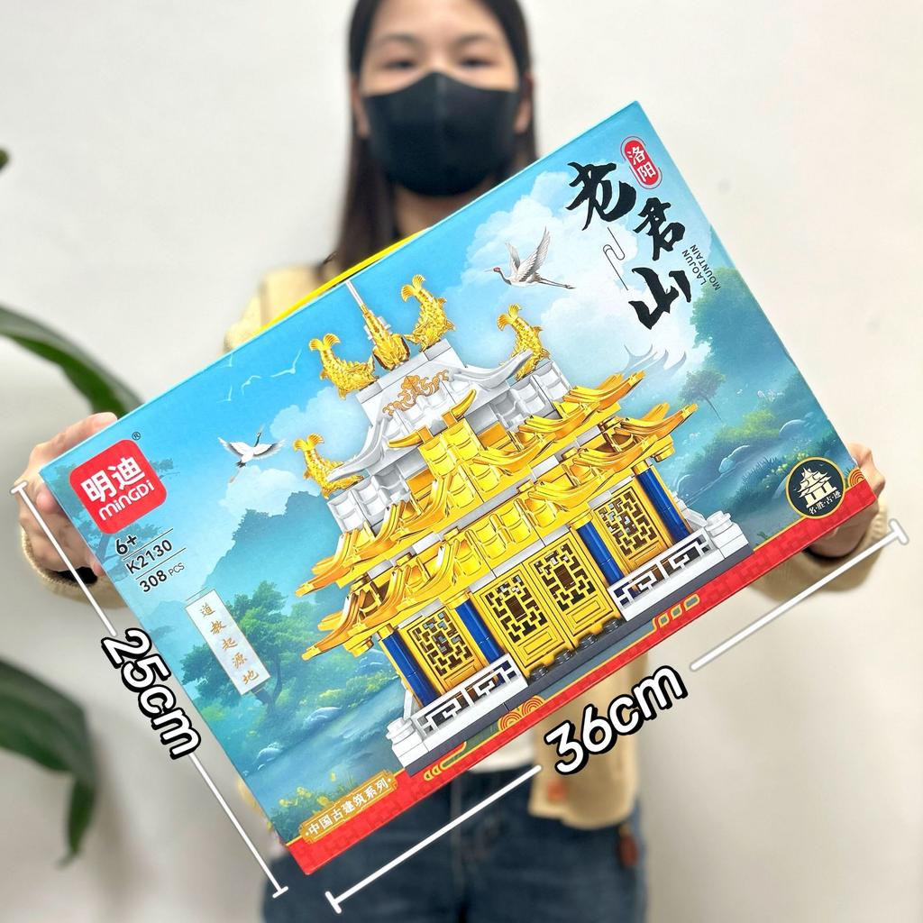 Детские игрушки Guochao Строительный блок Совместимый Образовательный Строительный блок Игрушка Украшение Механизм Баллы для обмена Подарки