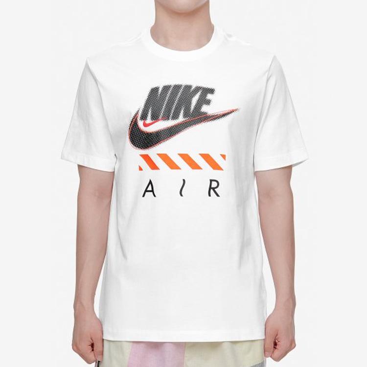 Nike Мужская футболка с круглым вырезом, тонкий, прямого кроя CT6533-100
