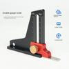 Adjustable  0-50mm Height Depth Test Gauge Router Table Height Gauge  Tablesaw Measurement Tools