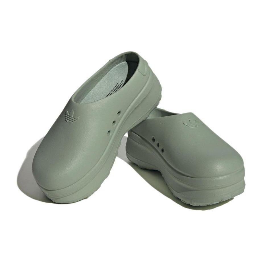 adidas Adifom Stan Smith Mule Silver Green Женские кроссовки Core-Black IE7053