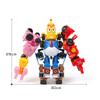 Korea Larva Transformation Toys Action Figures Vehile Deformation Robot Yellow Hilarious Worm Funny Cartoons for Kids Mecha Mode