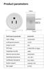 Умная розетка WiFi стандарта США HomeKit, 10А, с голосовым управлением и совместимостью с Alexa