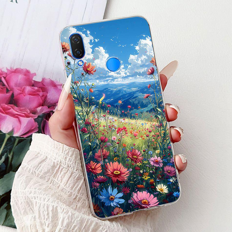 Для Huawei Nova 3i INE-LX1 INE-LX2 Чехол для телефона с рисунком «Крутой Дракон и Тигр» Для Huawei Nova3i Мягкие силиконовые TPU чехлы