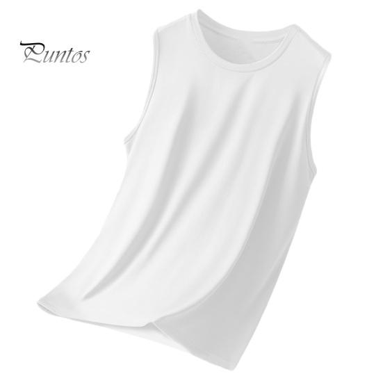 Мужской жилет с круглым вырезом, широкими бретелями, без рукавов, дышащая сетка, однотонный быстросохнущий жилет для фитнеса