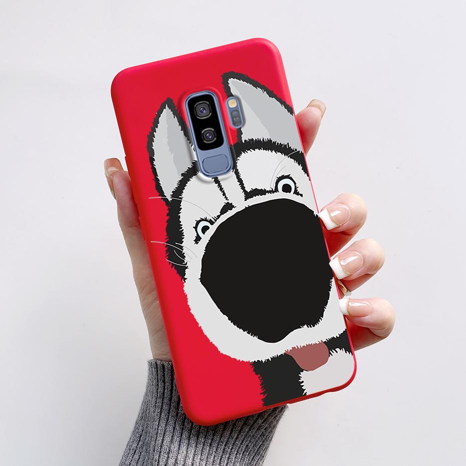 Силиконовая задняя крышка для Coque Samsung Galaxy S9 Plus Милый кролик панда Защитный мягкий чехол для телефона SamsungS9 S9Plus Funda Capas