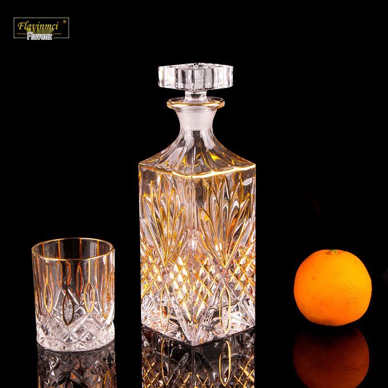 Набор хрустальной посуды для виски и вина Flavinmci