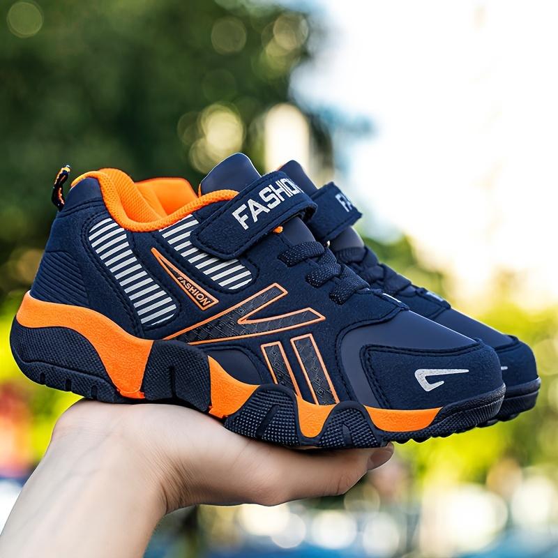 Повседневные удобные низкие кроссовки для мальчиков, легкая нескользящая спортивная обувь для прогулок и бега на открытом воздухе
