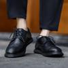 Мужская обувь Brock Shoes Бизнес Модный тренд Повседневная обувь Классическая Кожаная обувь Низкие Топ тисненый Поверхность из коровьей кожи Большой размер