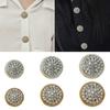 Quality DIY Clothing Decoration Metal Rhinestone Buttons Sewing Button Shirt Buttons Needlework